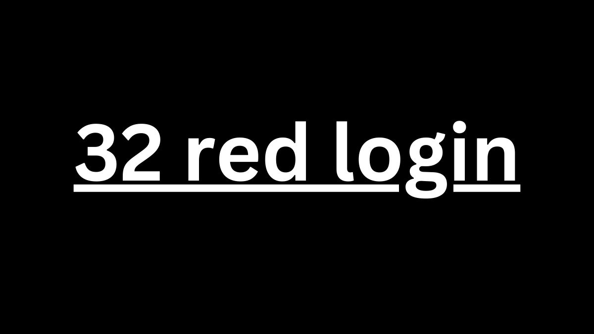 32 red login