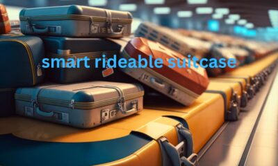 smart rideable suitcase