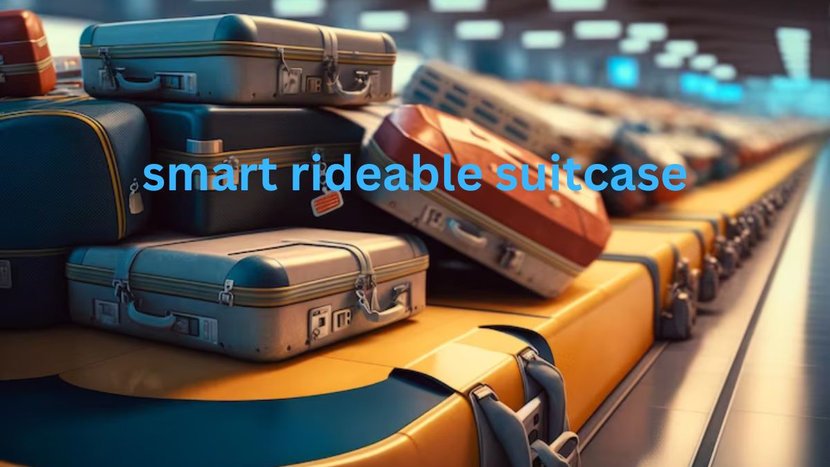 smart rideable suitcase