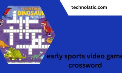 early sports video game crossword