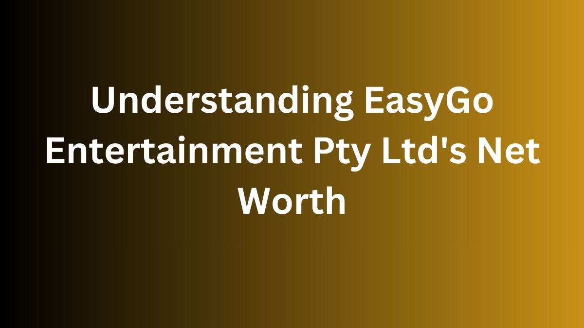 Understanding EasyGo Entertainment Pty Ltd's Net Worth